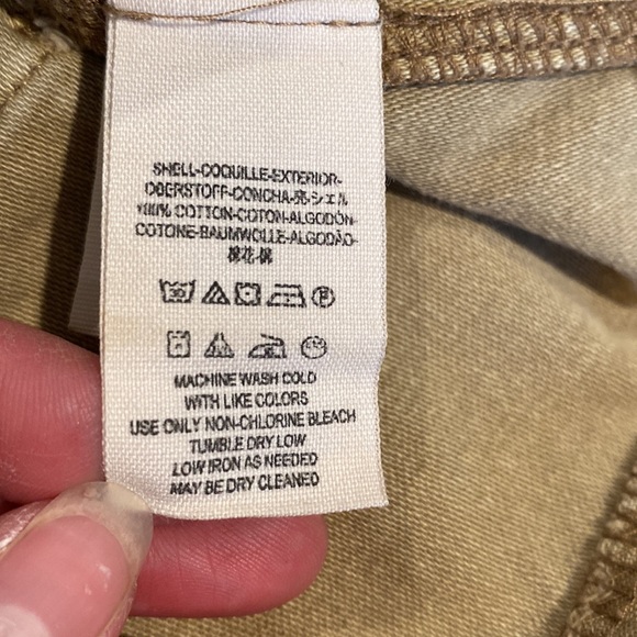 Free People High Waisted Military Style Light Brown Skirt Size 4 - Picture 7 of 8